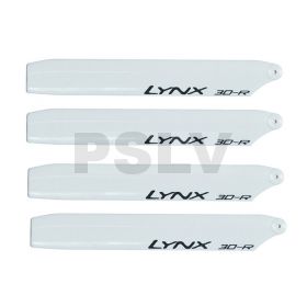 LXT1208-3D  Lynx Main Blade 120 mm Pro Edition White 2 sets Trex150  